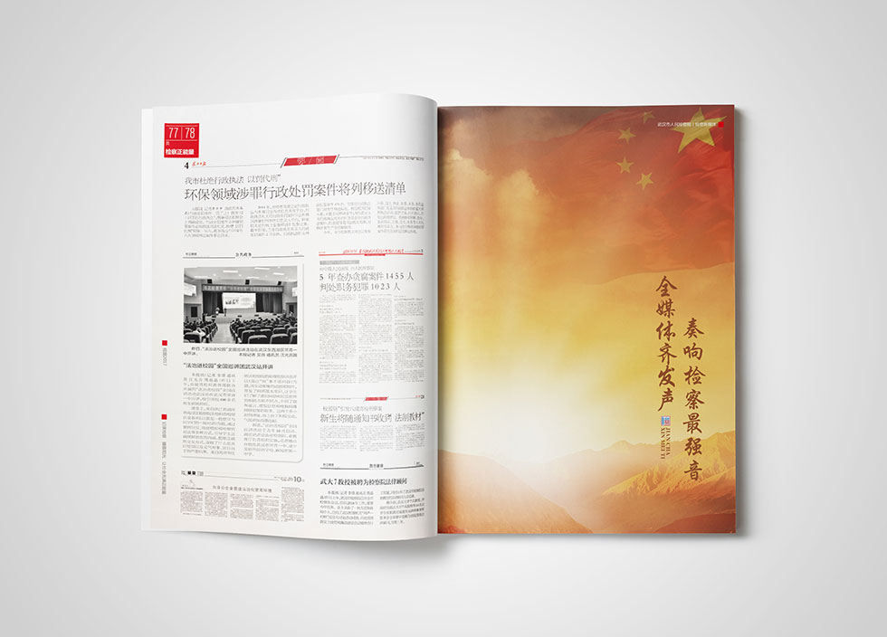 武漢檢察院畫(huà)冊(cè)設(shè)計(jì)